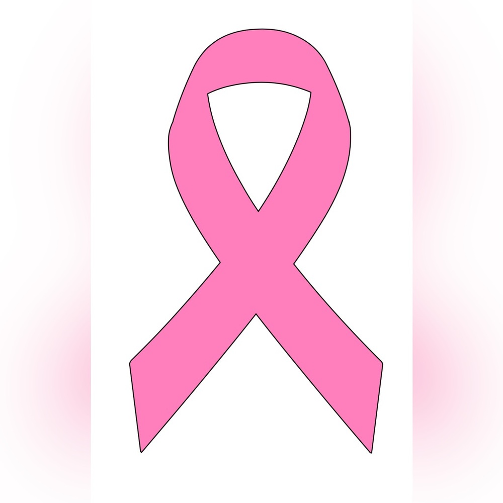 Pink Awareness Ribbon decal